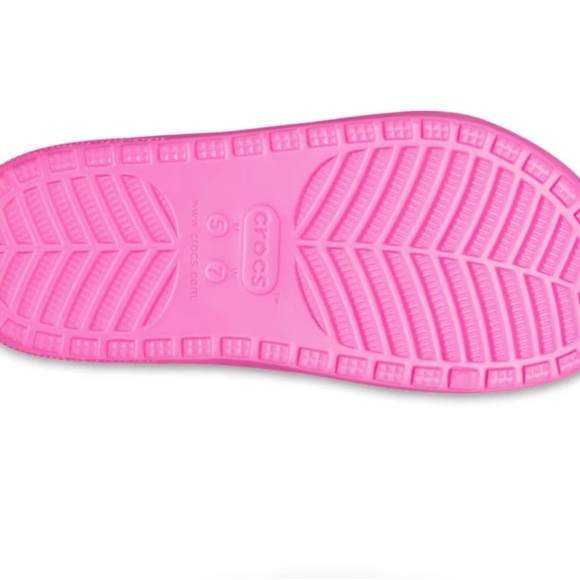 Barbie crocs cozzzy sandal electric pink - NWT - Picture 5 of 6